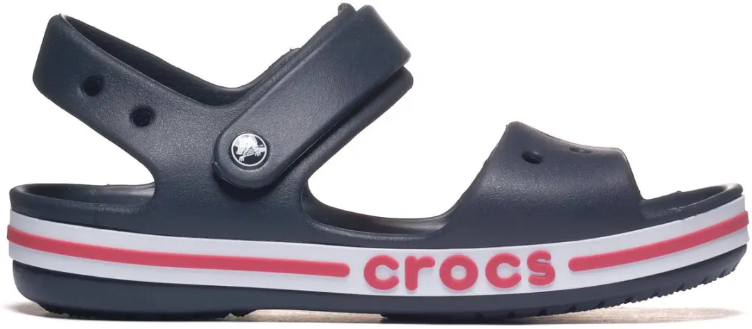 Crocs Bayaband Kids Sandalen - Navy/Peper - afbeelding 3 van 6