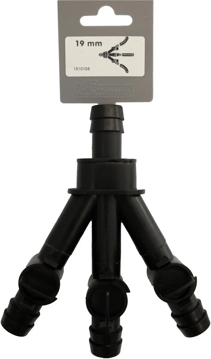 Ubbink Driewegkraan 19mm - Pomp- en filteraccessoires - afbeelding 2 van 2