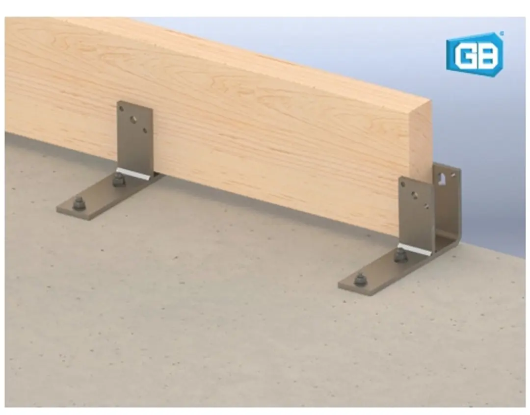 GB F-anker Houtmaat 71mm 150x250mm 80x10mm