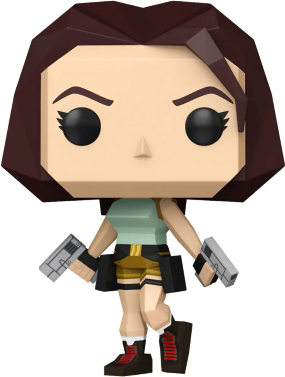 Funko Tomb Raider Lara Croft Polygonal Vinyl Figuur - Standard - afbeelding 2 van 4