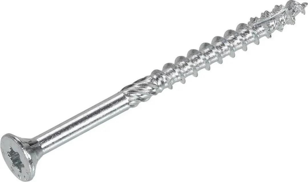 Dynaplus Unischroeven Torx 30 6x110mm - 100 Stuks - Grijs