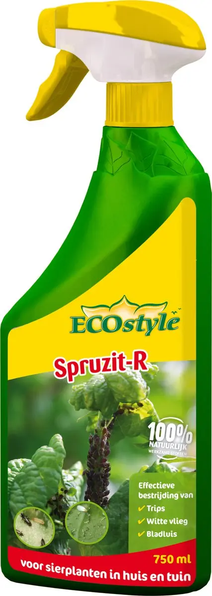 ECOstyle Spruzit-R Insectenspray 750ml - Bladluis/Trips/Witte Vlieg - afbeelding 2 van 6