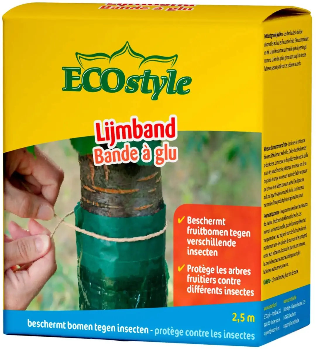 ECOstyle Lijmband Insectenbescherming 2,5m - 2,5ml