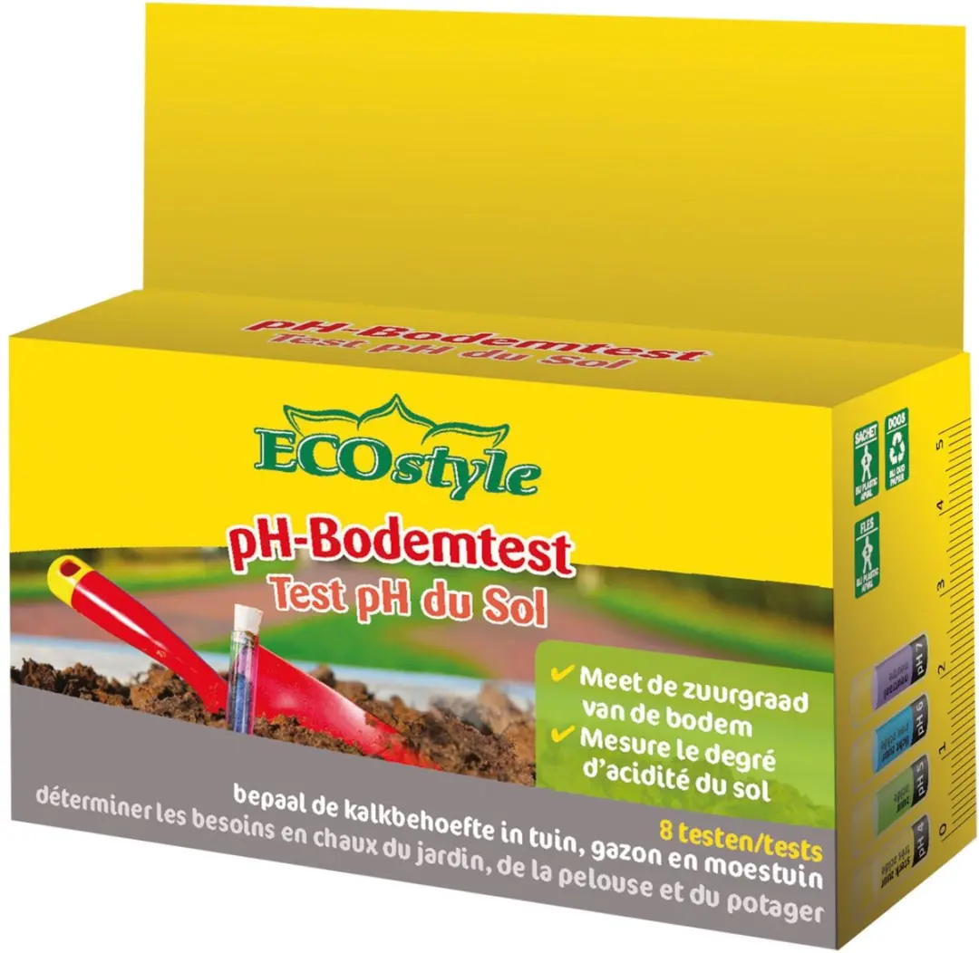ECOstyle pH Bodemtest - 8 Testen - afbeelding 6 van 6