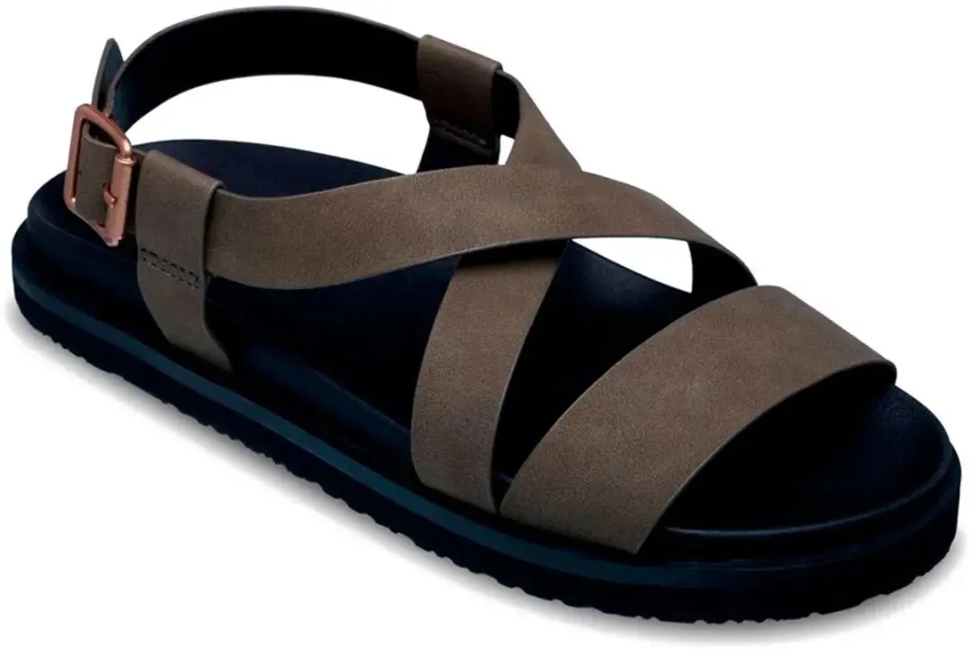 Roxy Zaho Crossed Sandalen - 39 - Oil Green - afbeelding 2 van 4