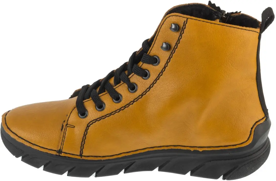 Rieker 55024 Booties - Geel - Maat 38
