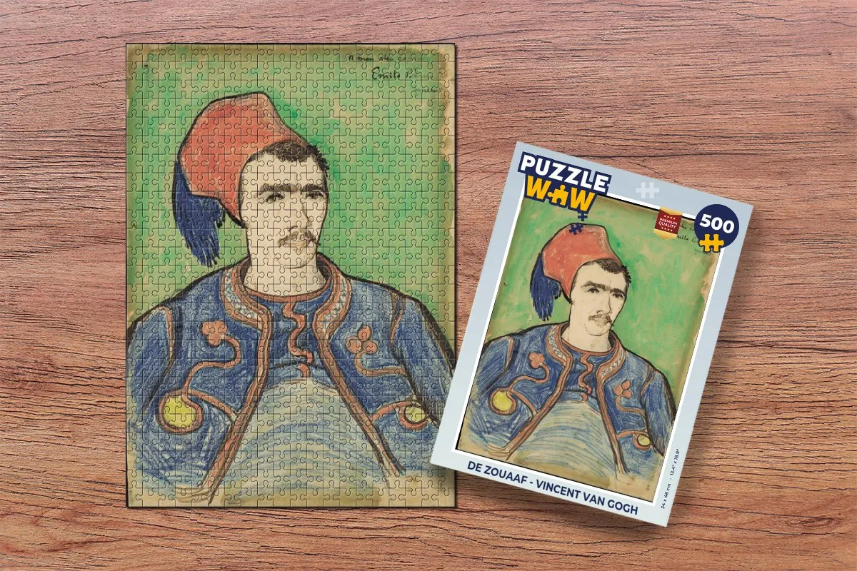 PuzzleWow Vincent van Gogh Legpuzzel 500 Stuks - Multicolor