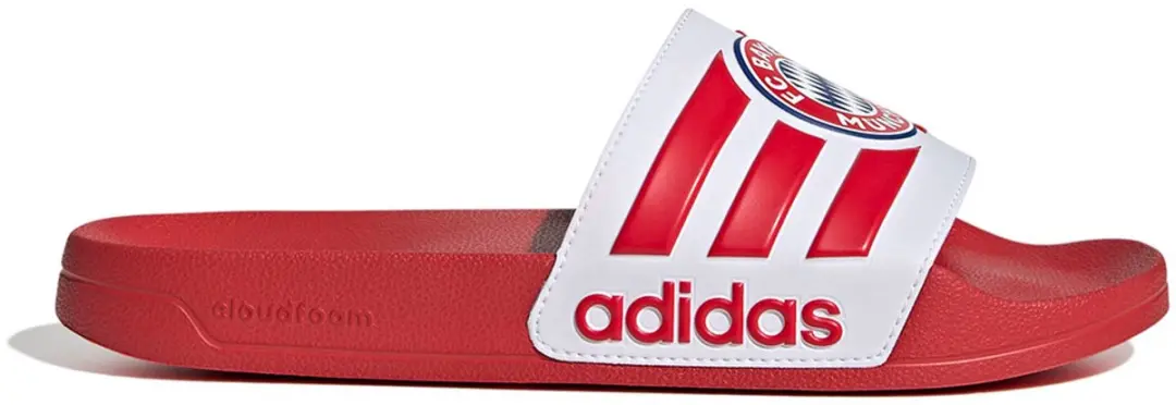 FC Bayern München Adidas slippers Adilette rood/wit