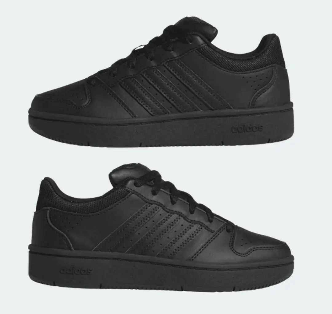 Adidas Hoops Classic Sneakers Junior 36 - Zwart - afbeelding 3 van 6