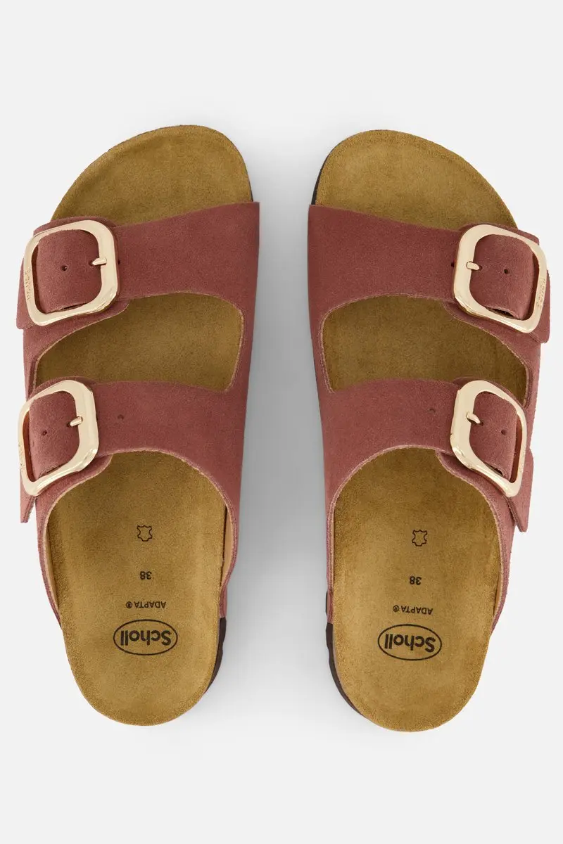 Scholl Noelle Sandalen - Rood Suede 37