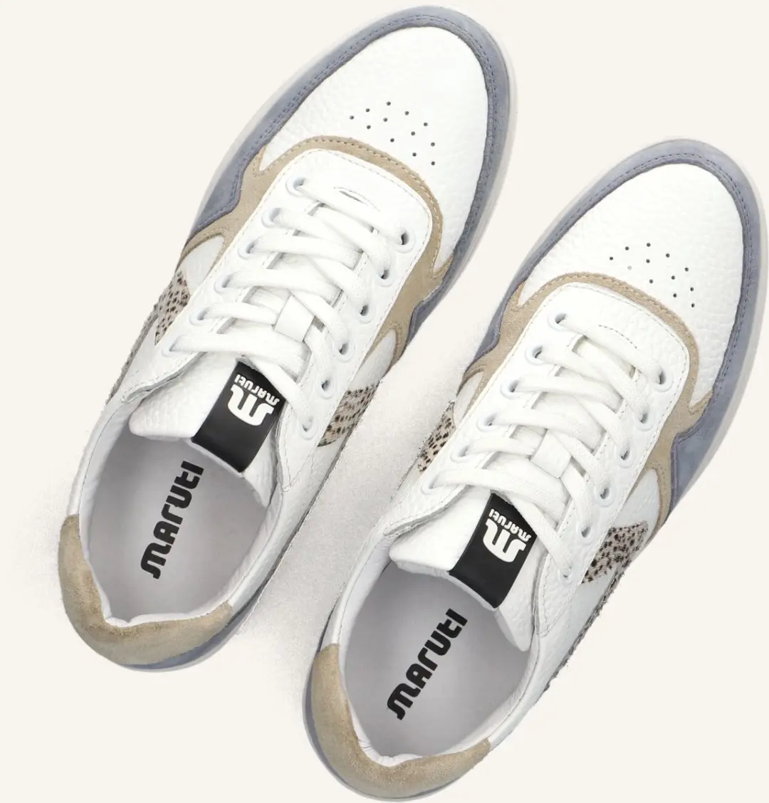 Maruti Momo Dames Sneakers - Wit - Maat 38 - afbeelding 2 van 5