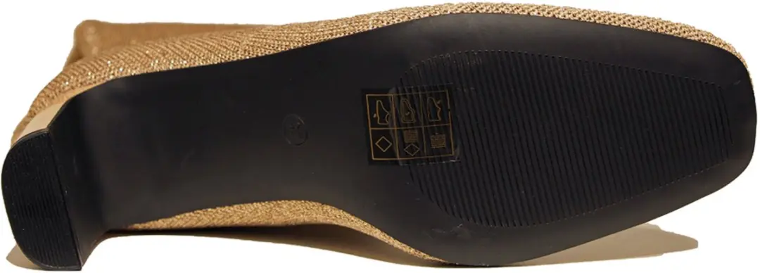 La Strada Laars Goud Knitted Damesschoenen 39