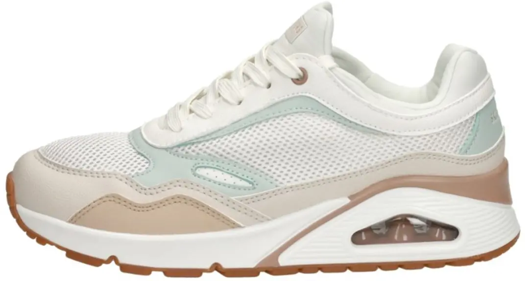 Skechers Uno - Heel Hints Sneakers Laag - Wit - afbeelding 2 van 6