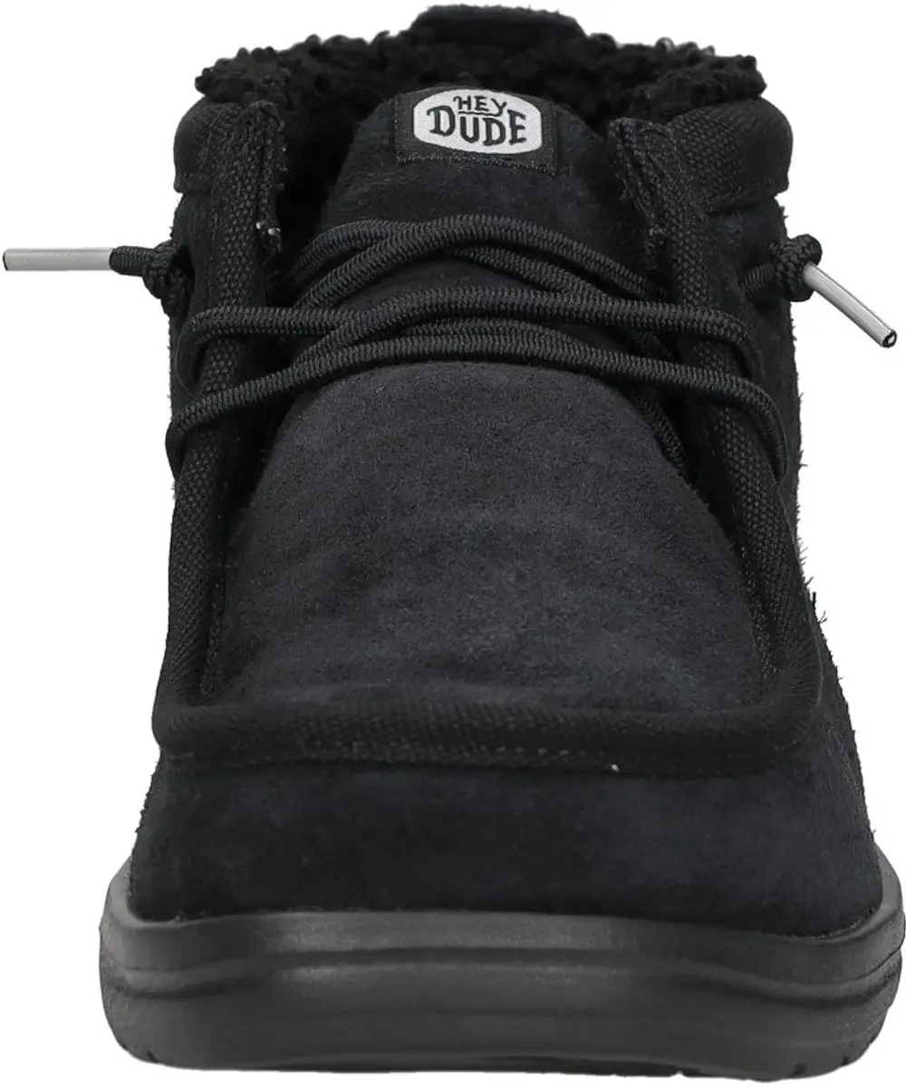 HEYDUDE Wally Mid GripR Warmth Heren Instappers - Zwart - afbeelding 6 van 6