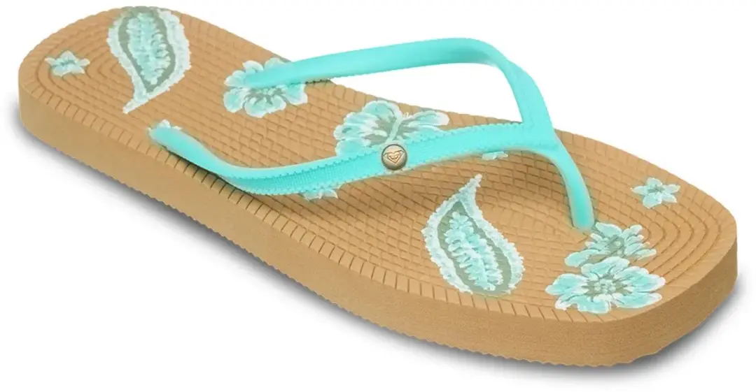 Roxy Arizona Dreams Teenslipper 39 - Groen - afbeelding 2 van 4