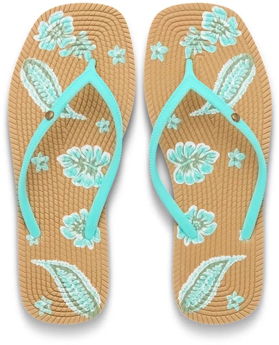 Roxy Arizona Dreams Teenslipper 39 - Groen - afbeelding 4 van 4