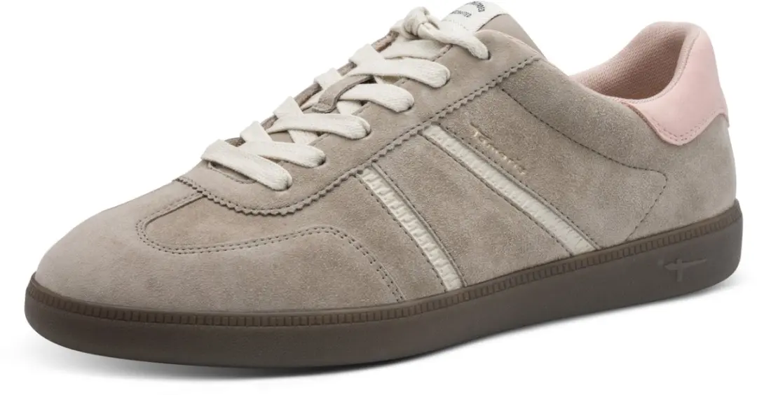 Tamaris Sneaker 1-23624-43 362 Dames Lage Damesschoenen Leer M2362443 grijs