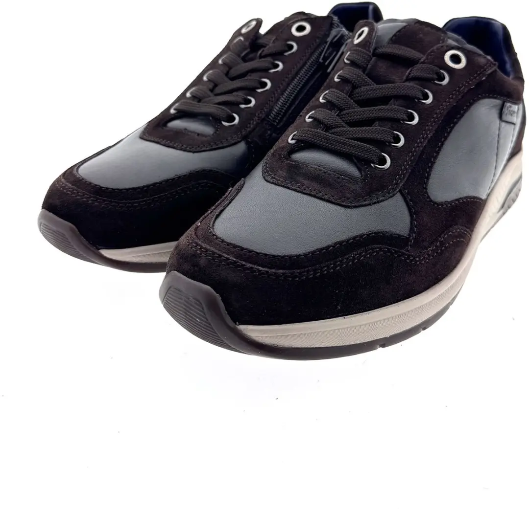 Sioux Turibio Veterschoen - Bruin/Combi - Maat 45