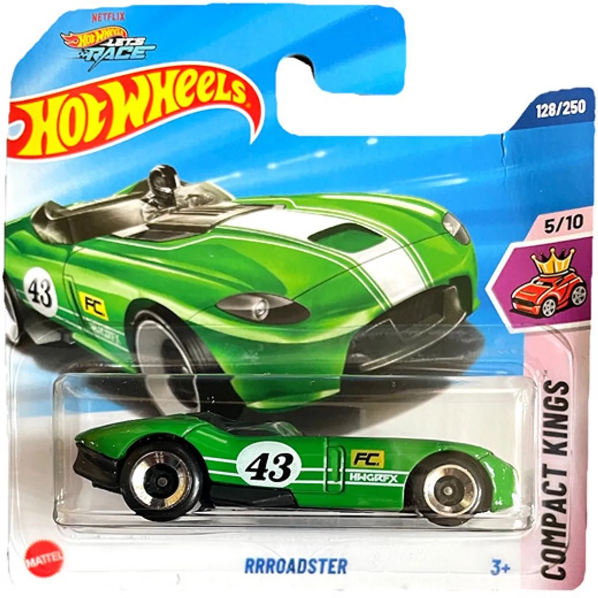 Hot Wheels RRROADSTERS Racing Green 21A