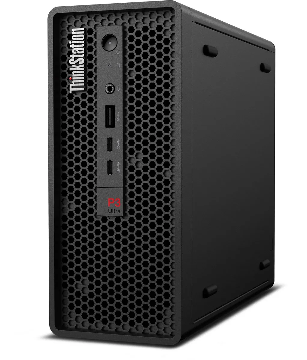 Lenovo ThinkStation P3 Ultra SFF Gen 2 Workstation - Zwart