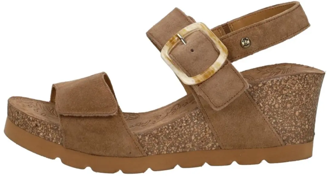 Panama Jack Valle Sandalen - Bruin Suede - Maat 42 - afbeelding 2 van 6