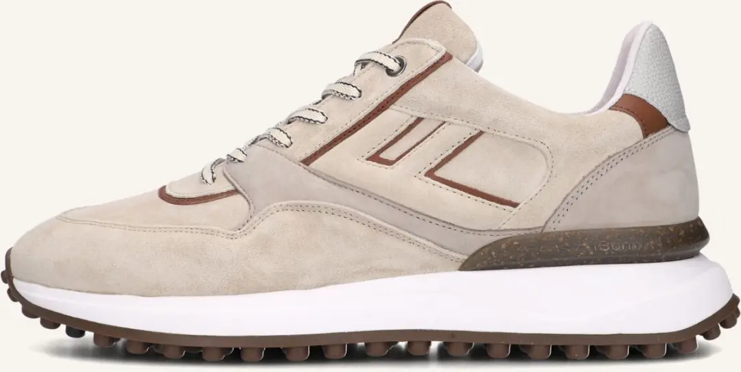 Floris van Bommel Noppi Sneakers SFM-10223 - Beige - Maat 42⅔ - afbeelding 2 van 6