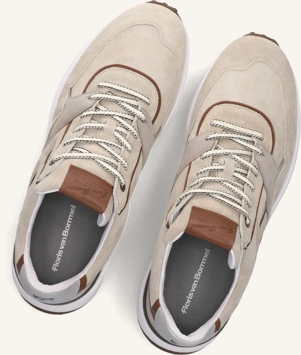 Floris van Bommel Noppi Sneakers SFM-10223 - Beige - Maat 42⅔ - afbeelding 5 van 6