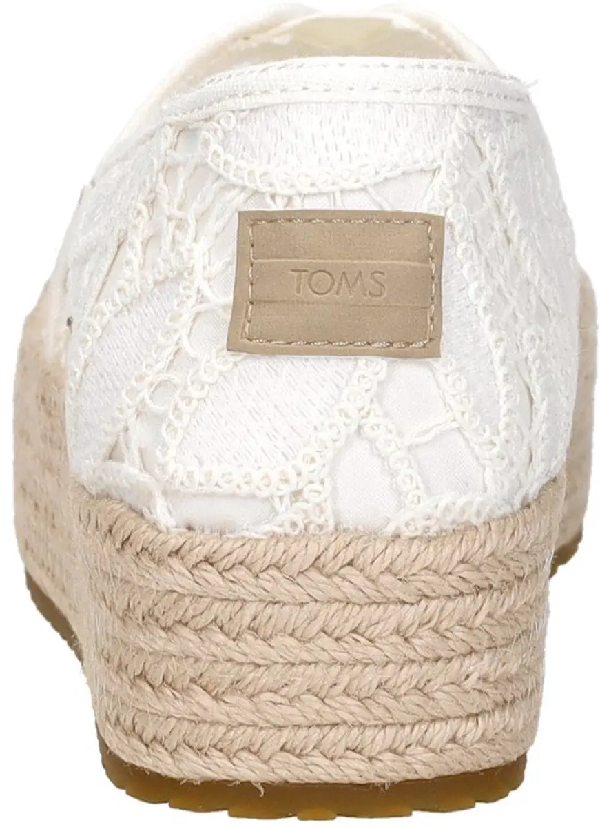 Toms Valencia Espadrilles - Dames - Wit - Maat:43½ - afbeelding 6 van 6