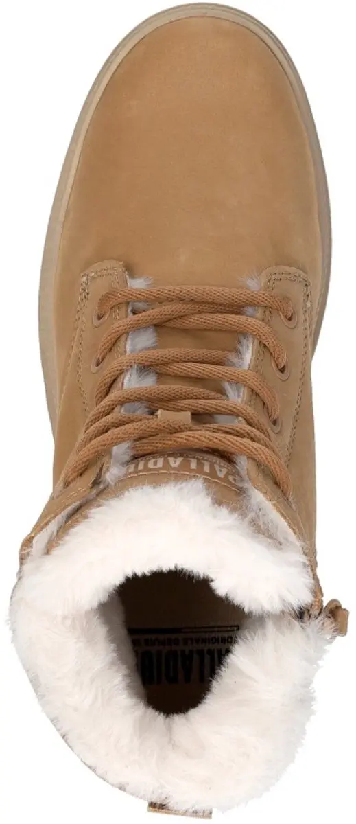 Palladium Pallarise NBK L Veterschoenen - Maat 38 - Cognac