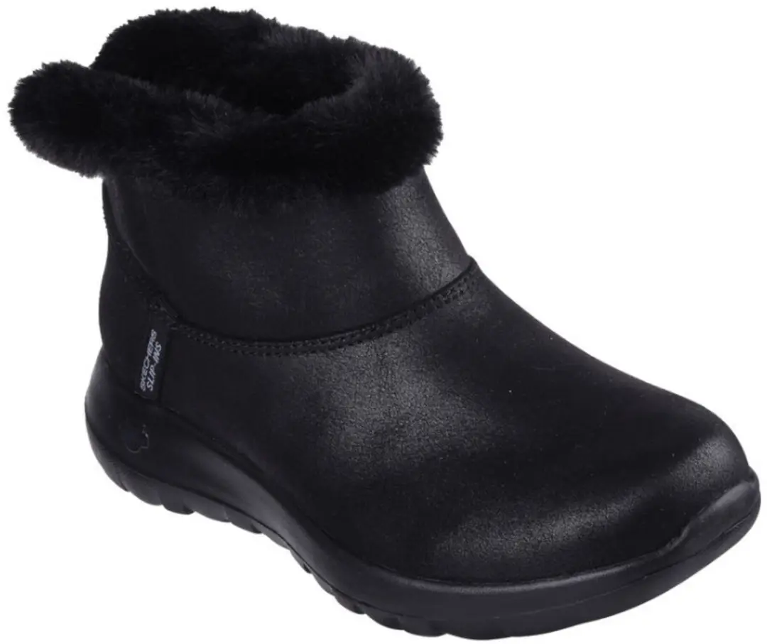Skechers Slip-Ins: On-The-Go - Cozy Dream, Vrouwen, Zwart, Laarzen, maat: 36,5
