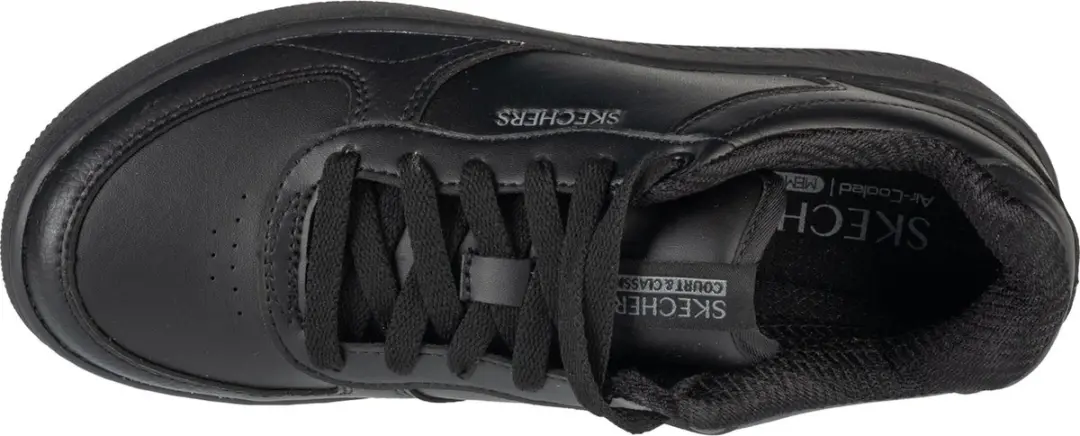 Skechers Sport Court 2.0 - Core Essential 185160-BBK, Vrouwen, Zwart, Sneakers,Sneakers, maat: 41