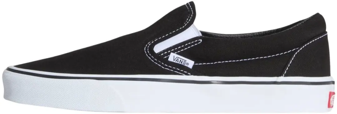 Vans Classic Slip-On Sneakers 37 - Zwart/Wit - afbeelding 5 van 6
