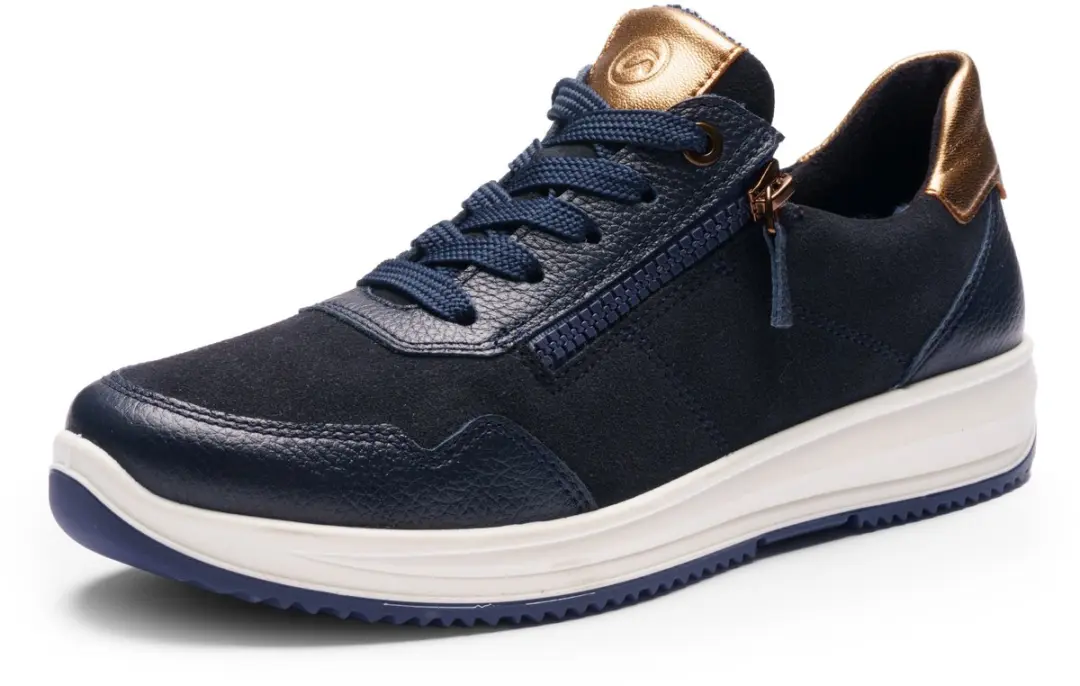 ara Sneaker Osaka blauw whisky