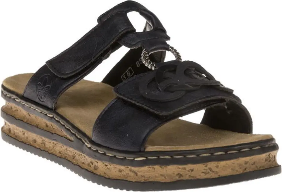 Rieker Dames Slipper 62936-14 Blauw - afbeelding 2 van 6