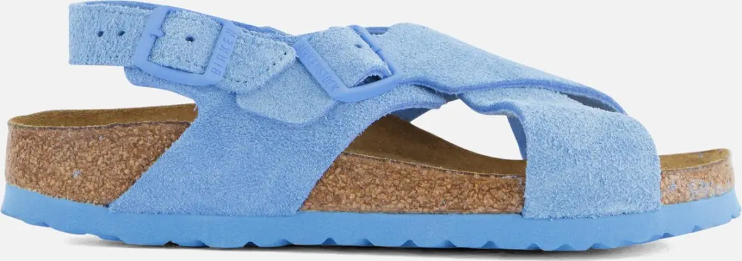 Birkenstock Tulum Sandalen blauw Suede