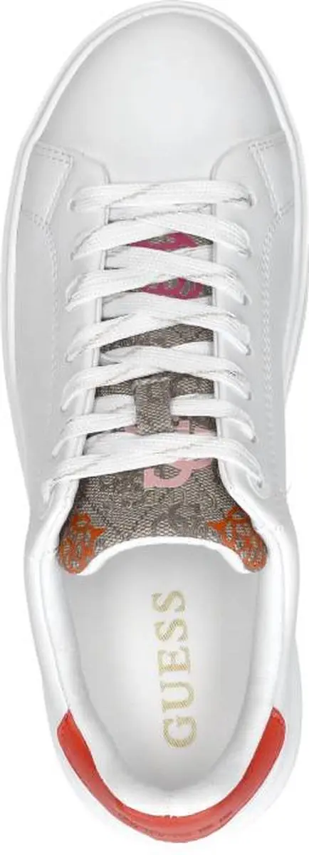 Guess Denesa 4 Sneakers Laag - wit - Maat 38 - afbeelding 5 van 6