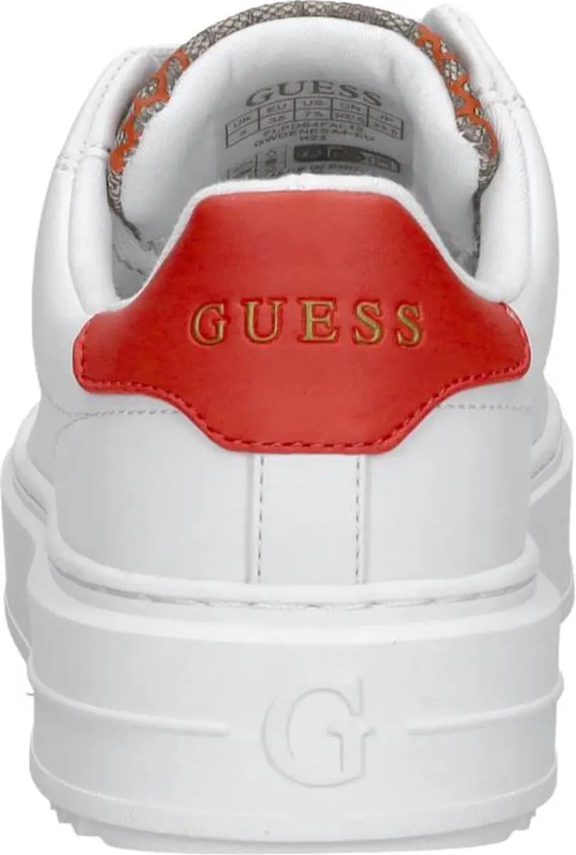 Guess Denesa 4 Sneakers Laag - wit - Maat 38 - afbeelding 6 van 6