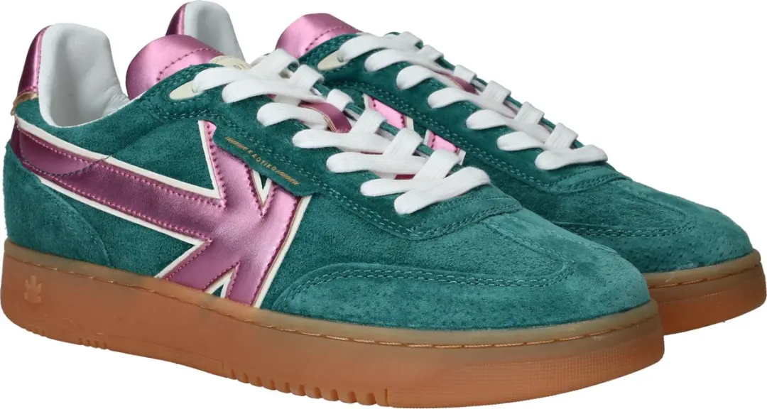 Kaotiko Boston V Sneakers Dames - Groen - Maat 36 - afbeelding 4 van 6