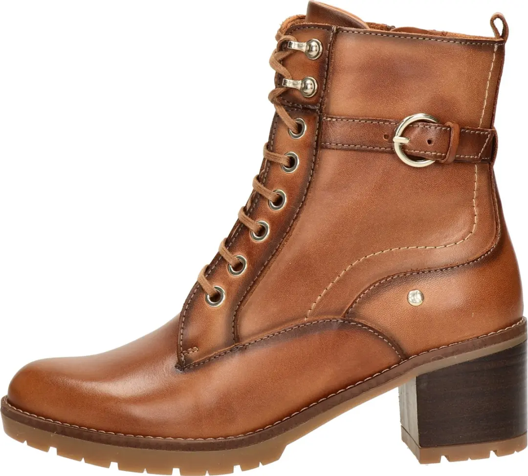 Pikolinos Llanes Dames Veterboot - Cognac - Maat 40 - afbeelding 6 van 6