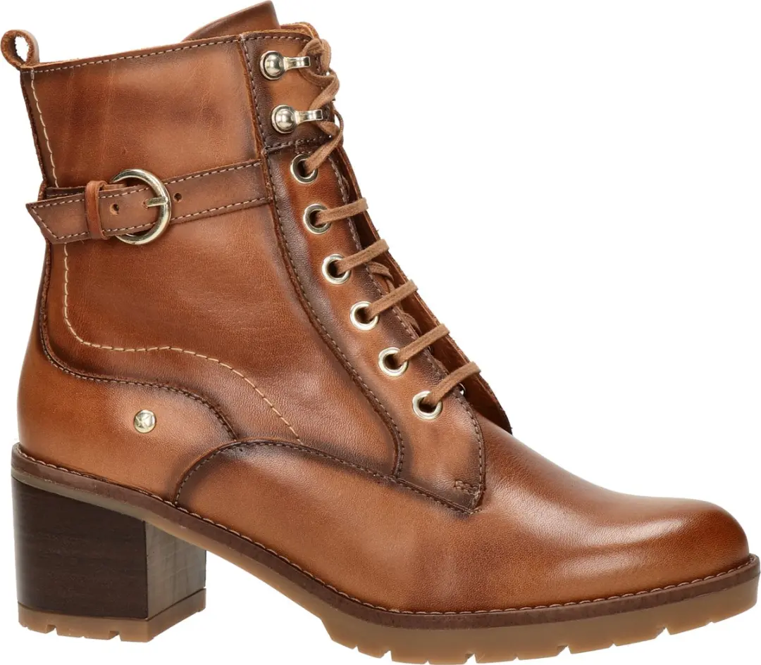 Pikolinos Llanes Dames Veterboot - Cognac - Maat 40 - afbeelding 5 van 6