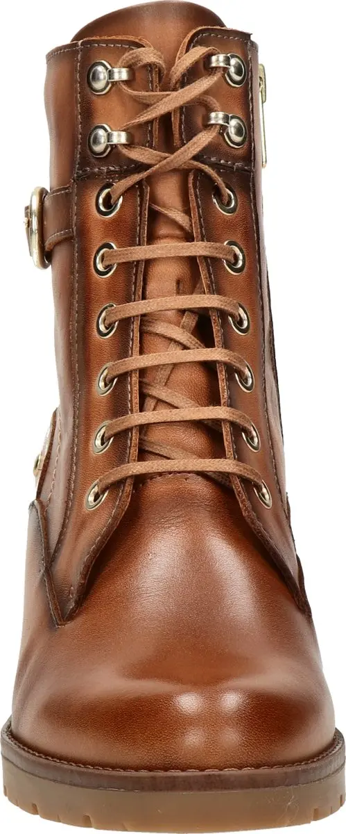 Pikolinos Llanes Dames Veterboot - Cognac - Maat 40 - afbeelding 3 van 6