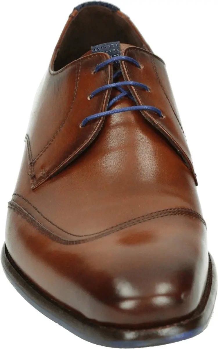 Floris van Bommel DE STIJLER 07.00 Herenschoenen - Cognac 46.5 - afbeelding 6 van 6