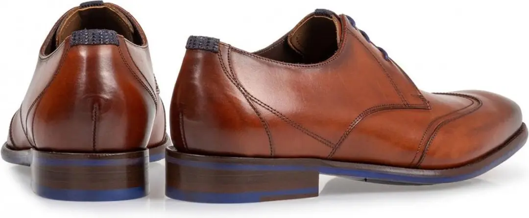 Floris van Bommel DE STIJLER 07.00 Herenschoenen - Cognac 46.5 - afbeelding 4 van 6
