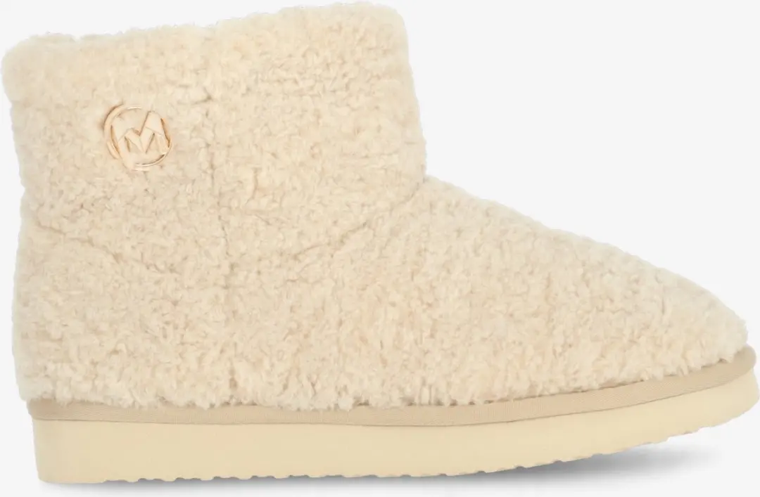Mexx House Shoes Bobby Teddy - Maat 42 - Off White - afbeelding 5 van 6