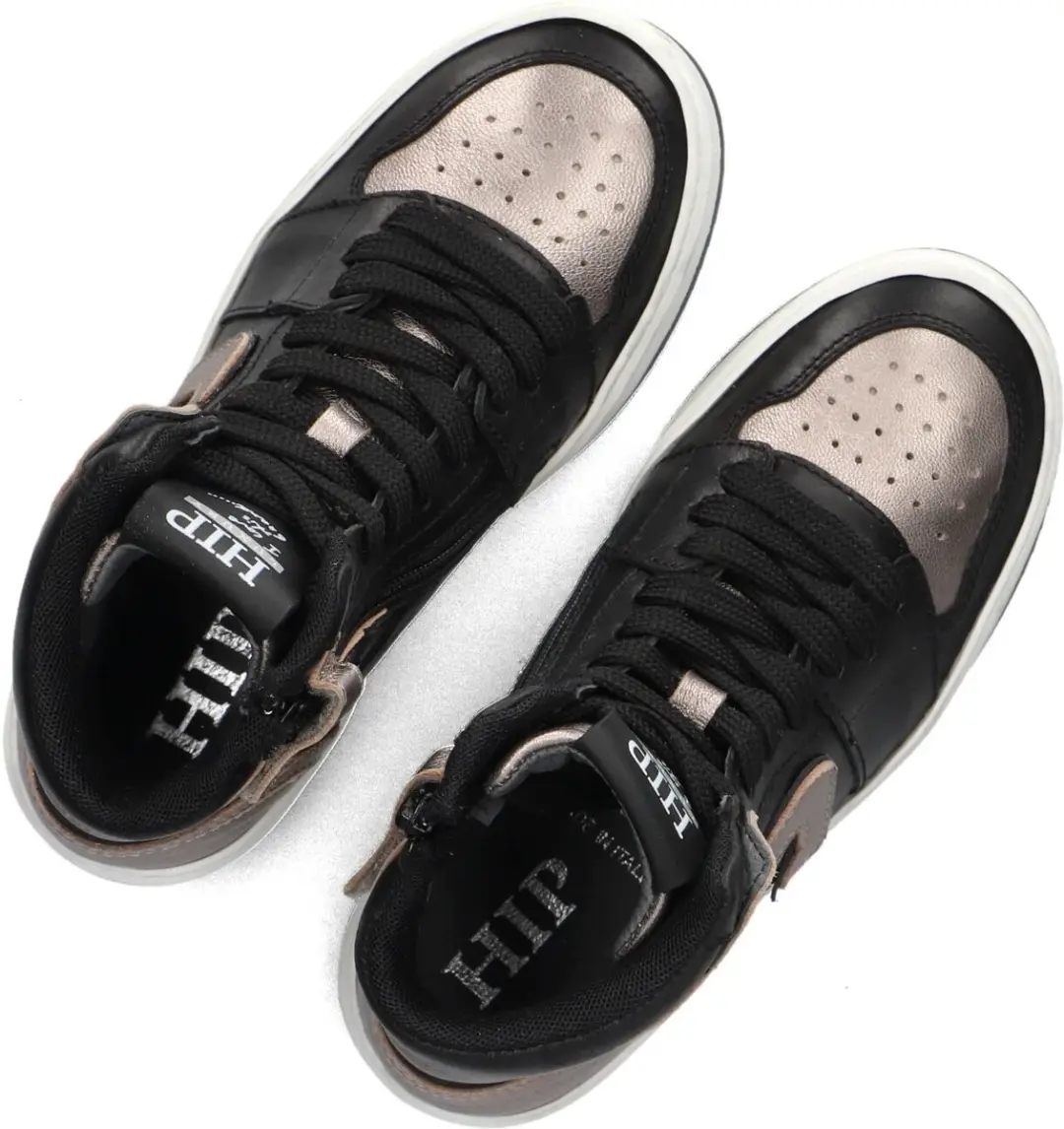 Hip H1765 Sneakers Meisjes - Zwart - Maat 35 - afbeelding 2 van 6