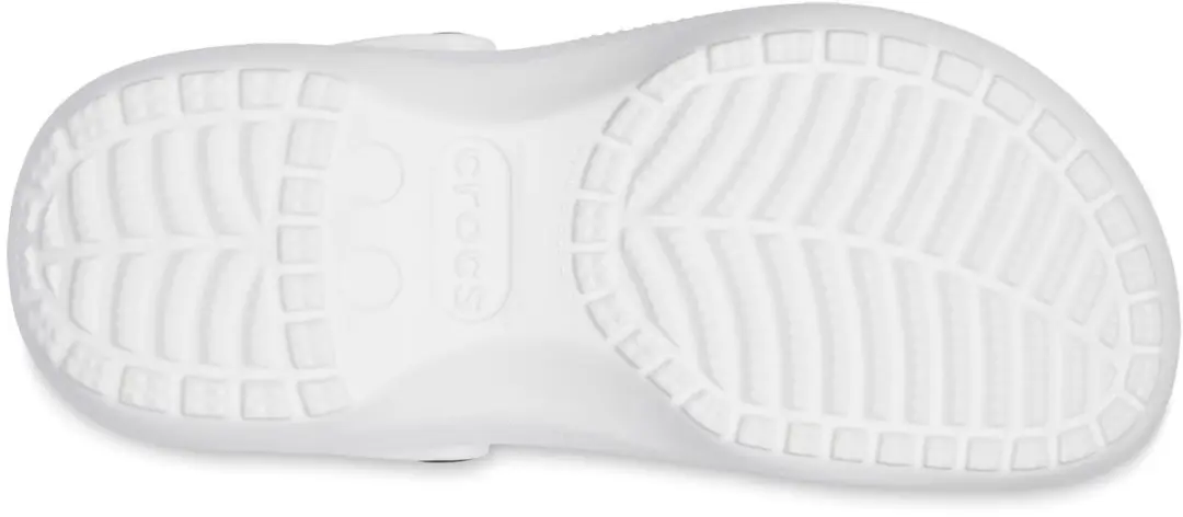 Crocs Classic Platform Instappers Dames 37.5 - Wit - afbeelding 6 van 6