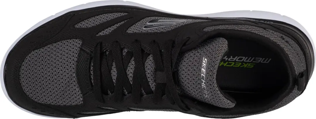 Skechers Summits South Rim Trainingschoenen 52812-BKW - Zwart - afbeelding 3 van 5