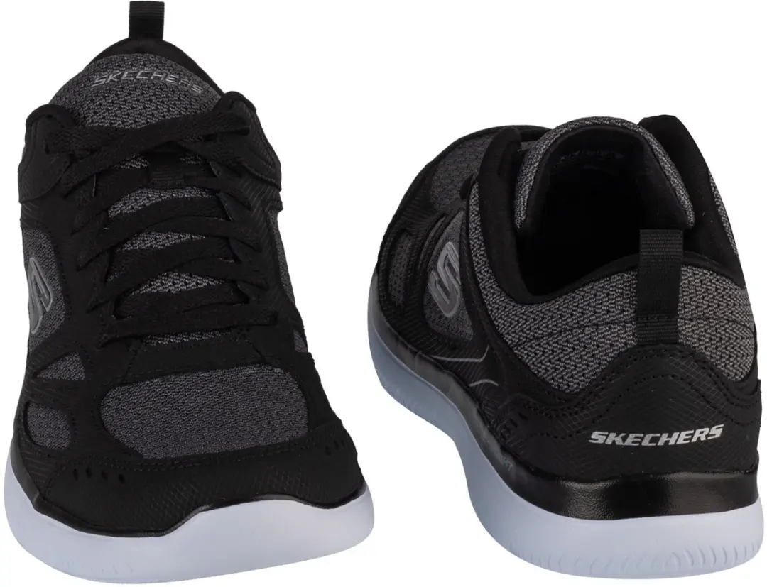 Skechers Summits South Rim Trainingschoenen 52812-BKW - Zwart - afbeelding 5 van 5