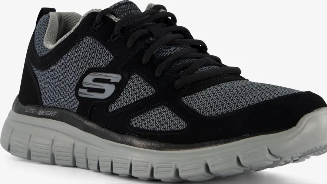 Skechers Burns-Agoura Heren Sneakers - Zwart - Maat 44