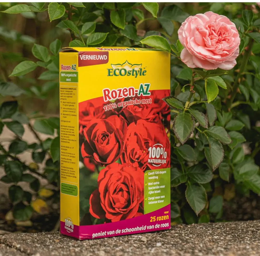 ECOstyle Rozen-AZ Organische Mest 1,6kg - 120 dagen - afbeelding 4 van 6